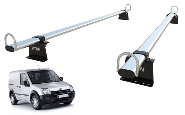 Ford Transit Connect Roof Rack, 2 Bars - TITAN WorkReady  (Mk1 - 2001-2013)