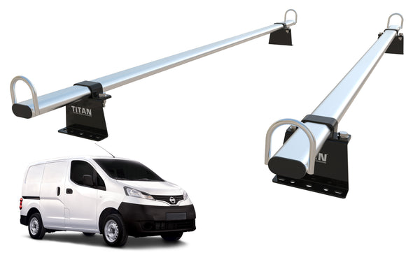 Nissan NV200 Roof Rack, 2 Bars - TITAN WorkReady