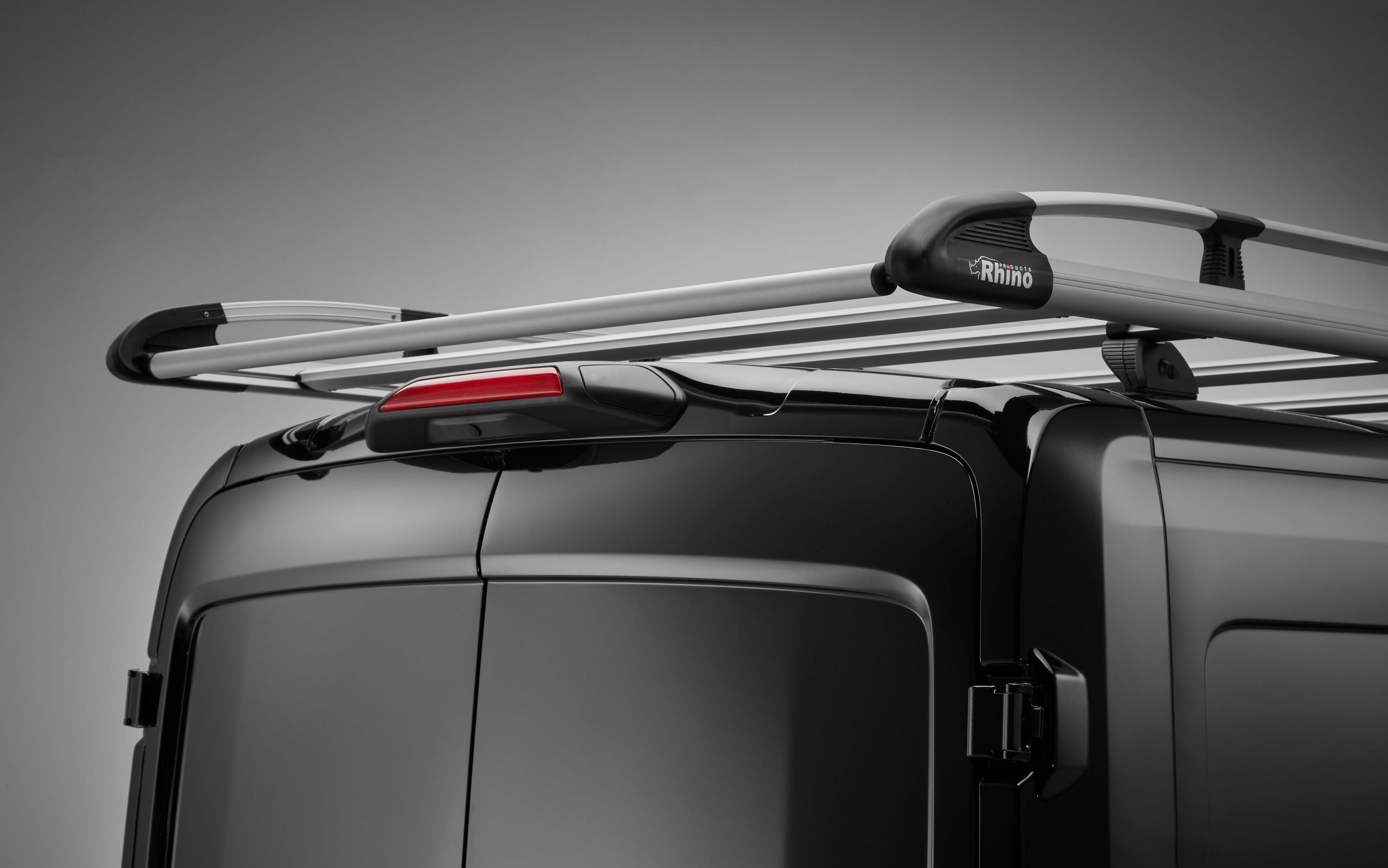 Rhino KammRack Aluminium Roof Rack - Vauxhall Vivaro 2019 Onwards SWB Twin Doors
