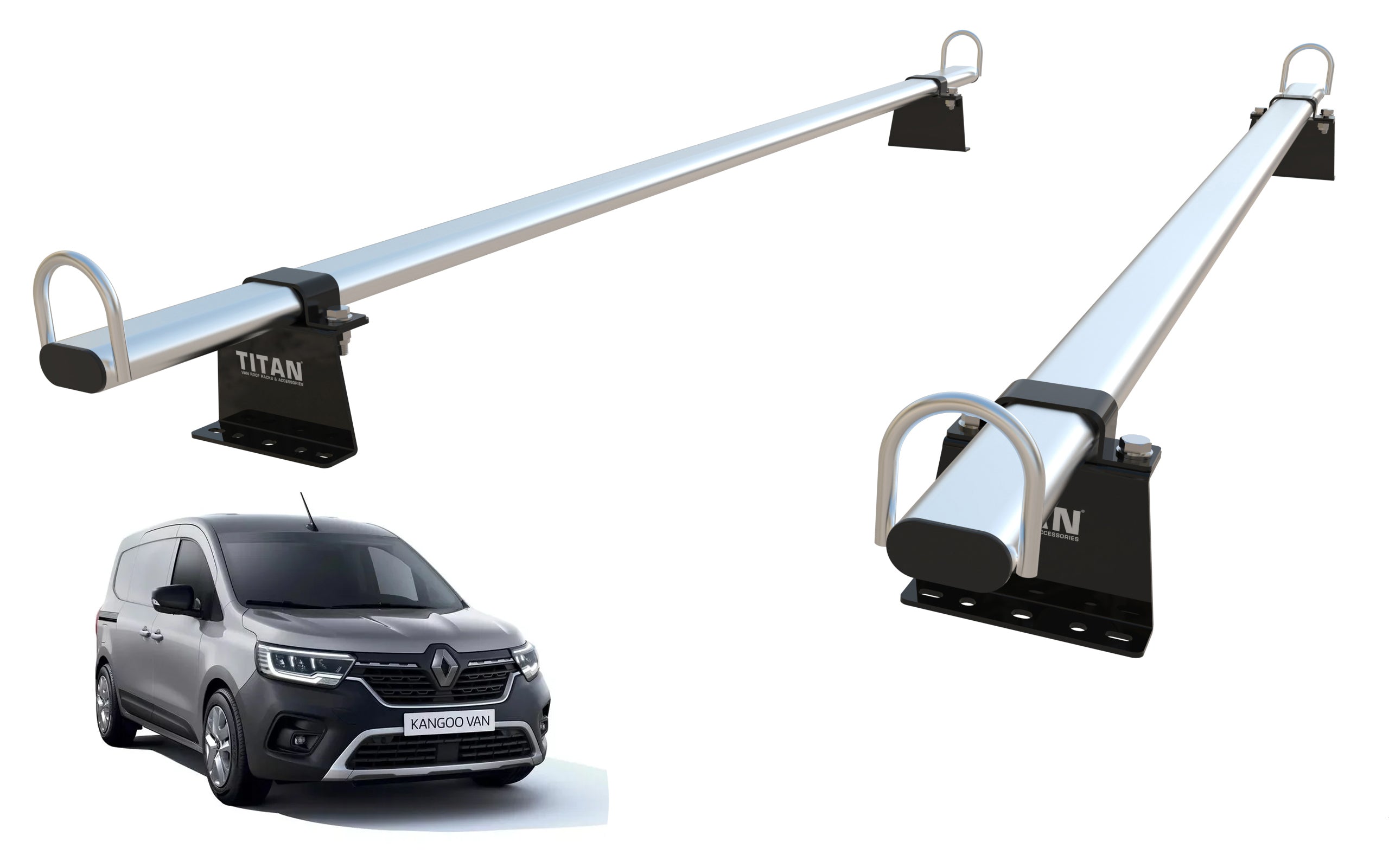 Mercedes Citan Roof Rack, 2 Bars - TITAN WorkReady (Mk2 - 2022 Onward)