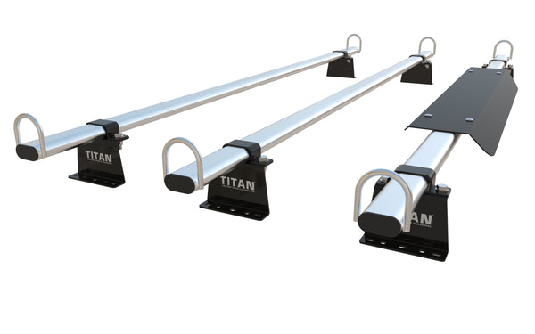 Renault Trafic Roof Rack 3 Bars for (2014-onward) van - TITAN WorkReady