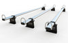 Fiat Doblo Mk2 Roof Rack Bars - TITAN WorkReady 3-BAR Set