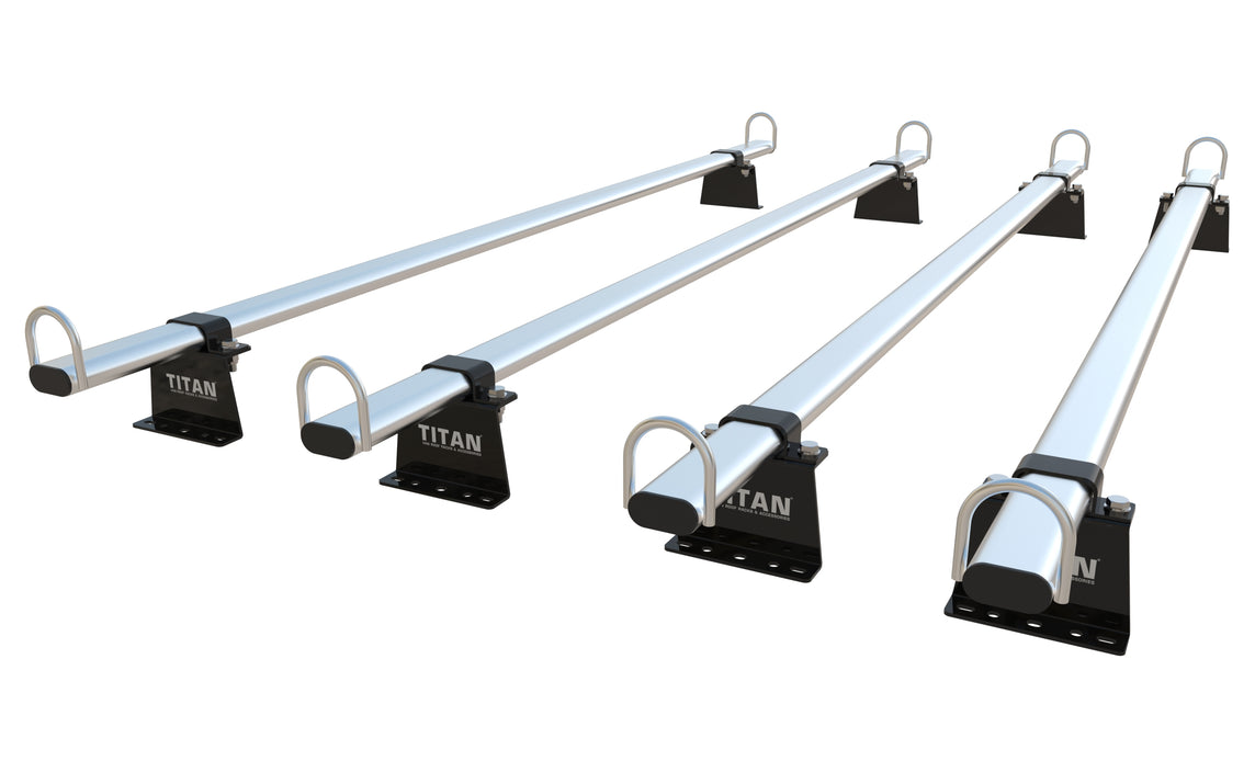 Nissan NV400 Roof Rack Bars - TITAN WorkReady 4-BAR Set