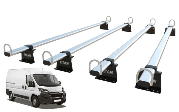 Toyota ProAce MAX - 2024 Onwards, Roof rack 4 bars - TITAN WorkReady
