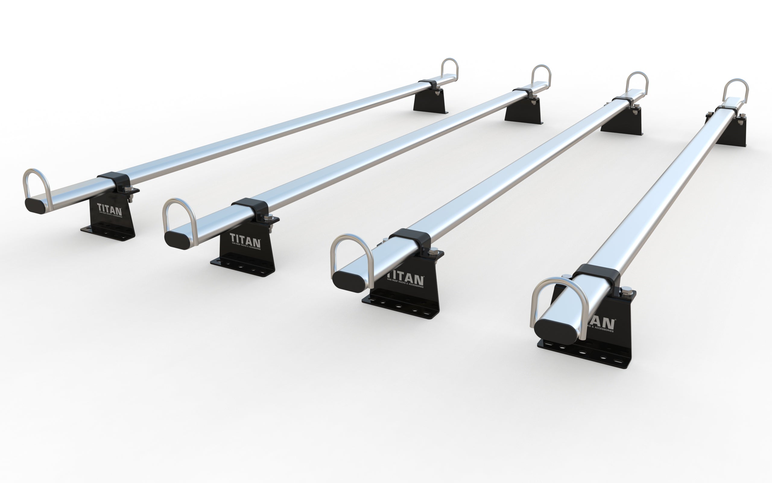 Vauxhall Movano (2010-2020) Roof Rack Bars - TITAN WorkReady 4-BAR Set
