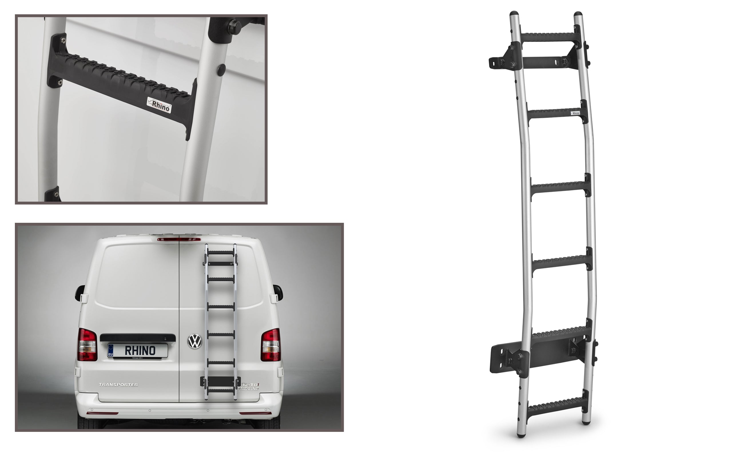 Fiat Talento 2016 -2021 Van Rear Door Ladder Specific fitting kit - 6 ...