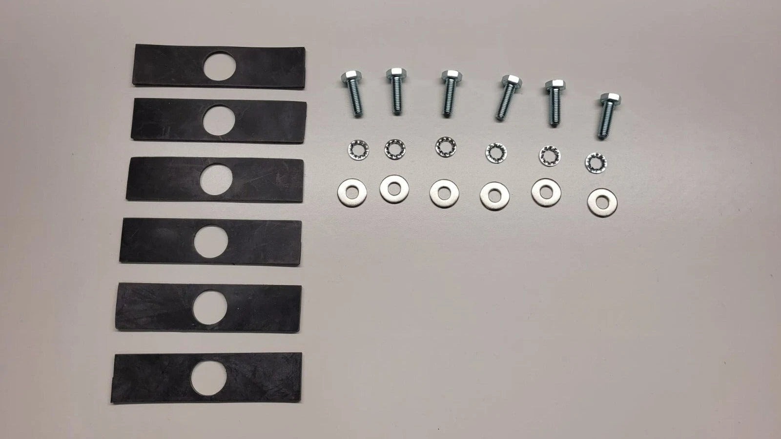 Roof Rack Fittings Bolt Pack 3 BARS for BERLINGO, PARTNER, 2008 - onwards
