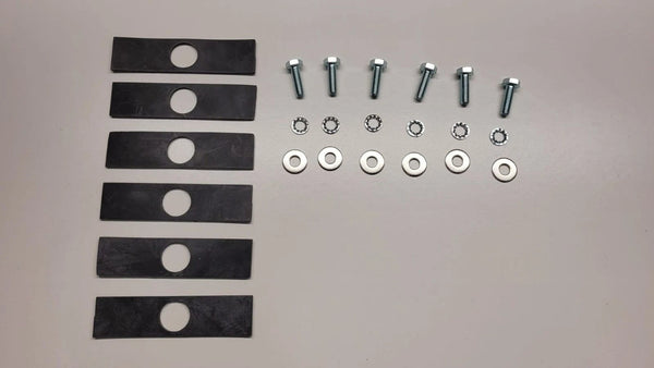 Roof Rack Fittings Bolt Pack 3 BARS for BERLINGO, PARTNER, 2008 - onwards