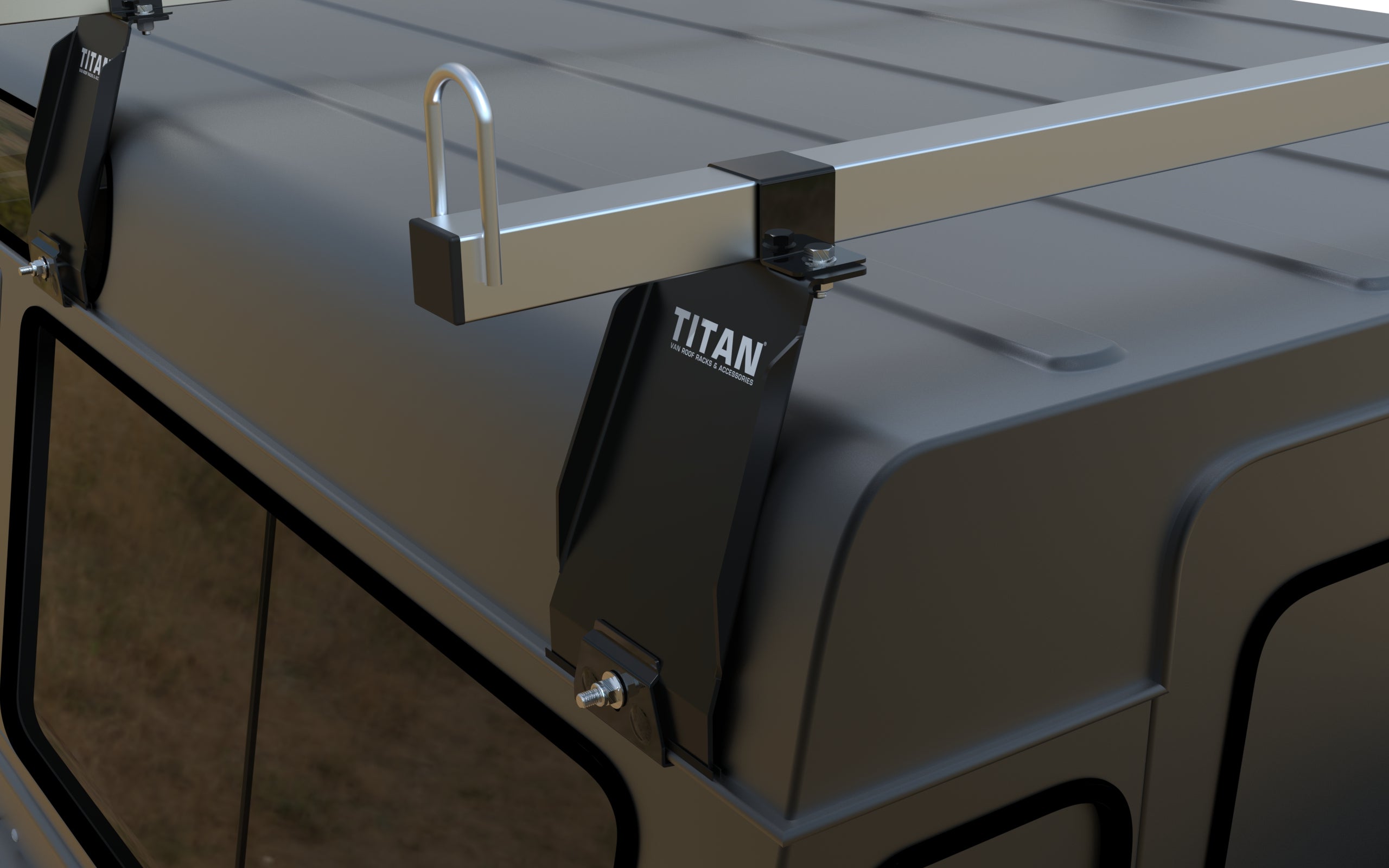 Side Mount Rack Land Rover Land Rover Defender Roof Rack 2 Bars - TITAN 40-40 Construction Grade ...