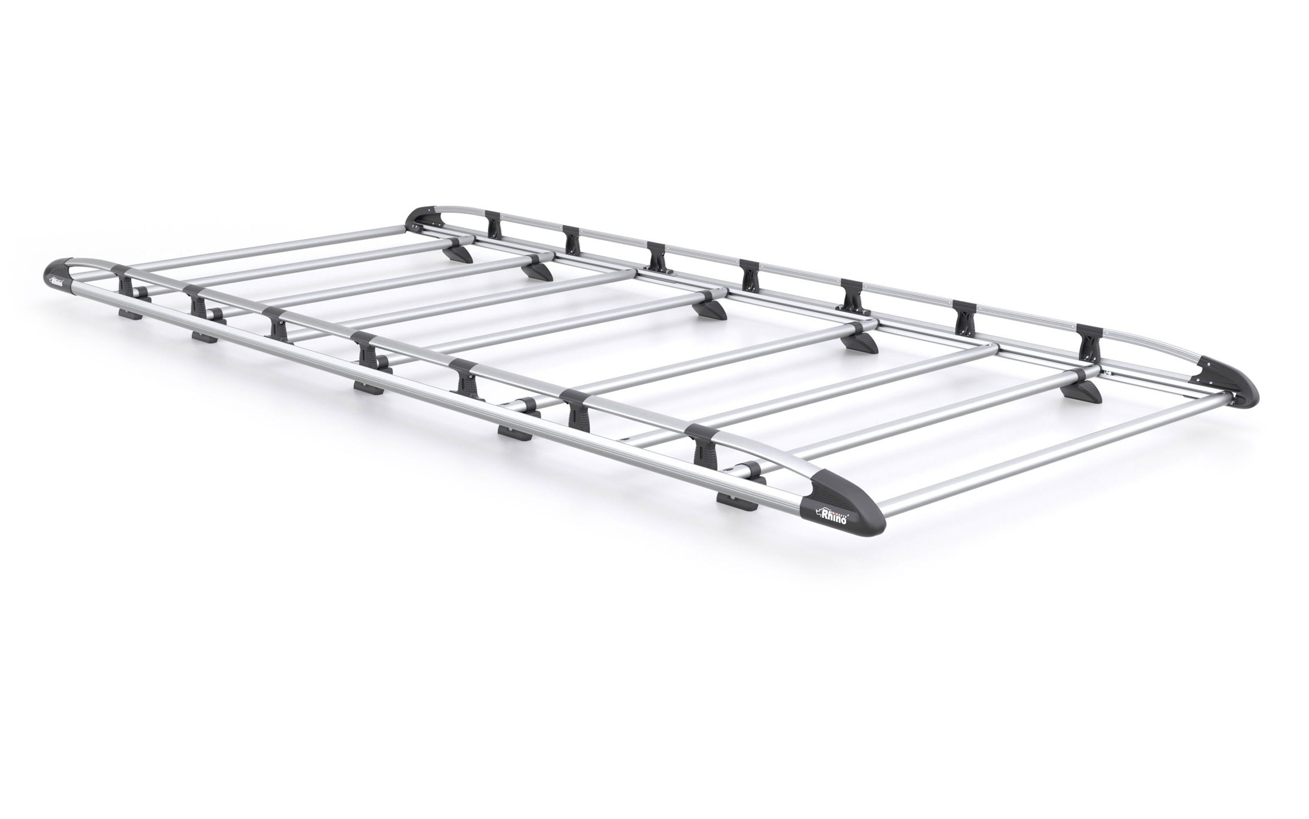 Volkswagen T6 Transporter 2015 - 2023 L2H1 Twin Rear Doors, Rhino Roof Rack KammRack — Main Image