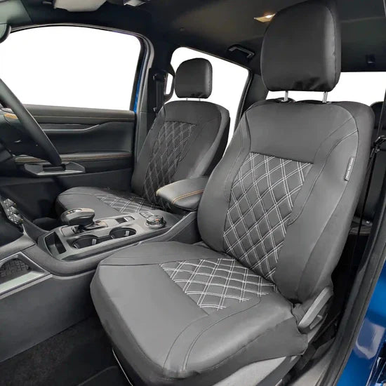 Van Leatherette Seat Covers Driver & Single Passenger