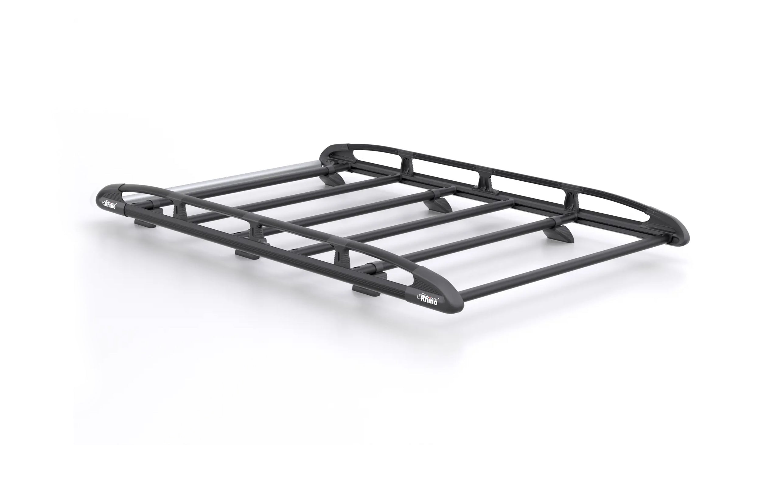 Volkswagen Caddy 2020 - L2H1 Tailgate, Rhino Roof Rack KammRack Black — Main Image