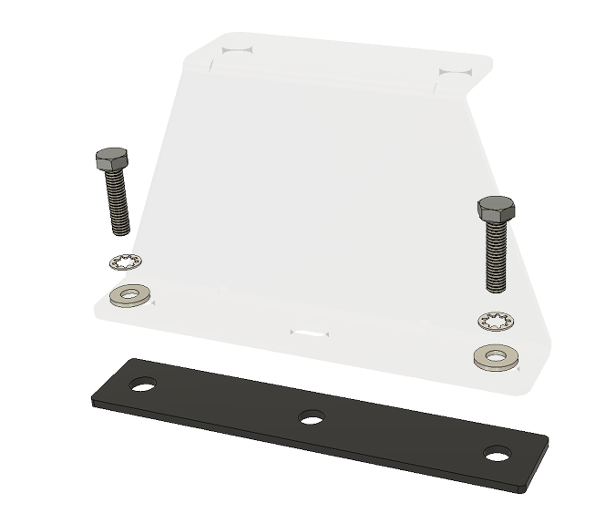 Roof Rack Fittings Bolt Pack 4 BARS For: Renault Trafic (2014 Onward)