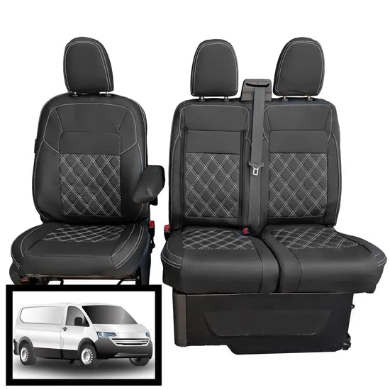 Leather Look Seat Cover for VW Transporter T7 Onwards
