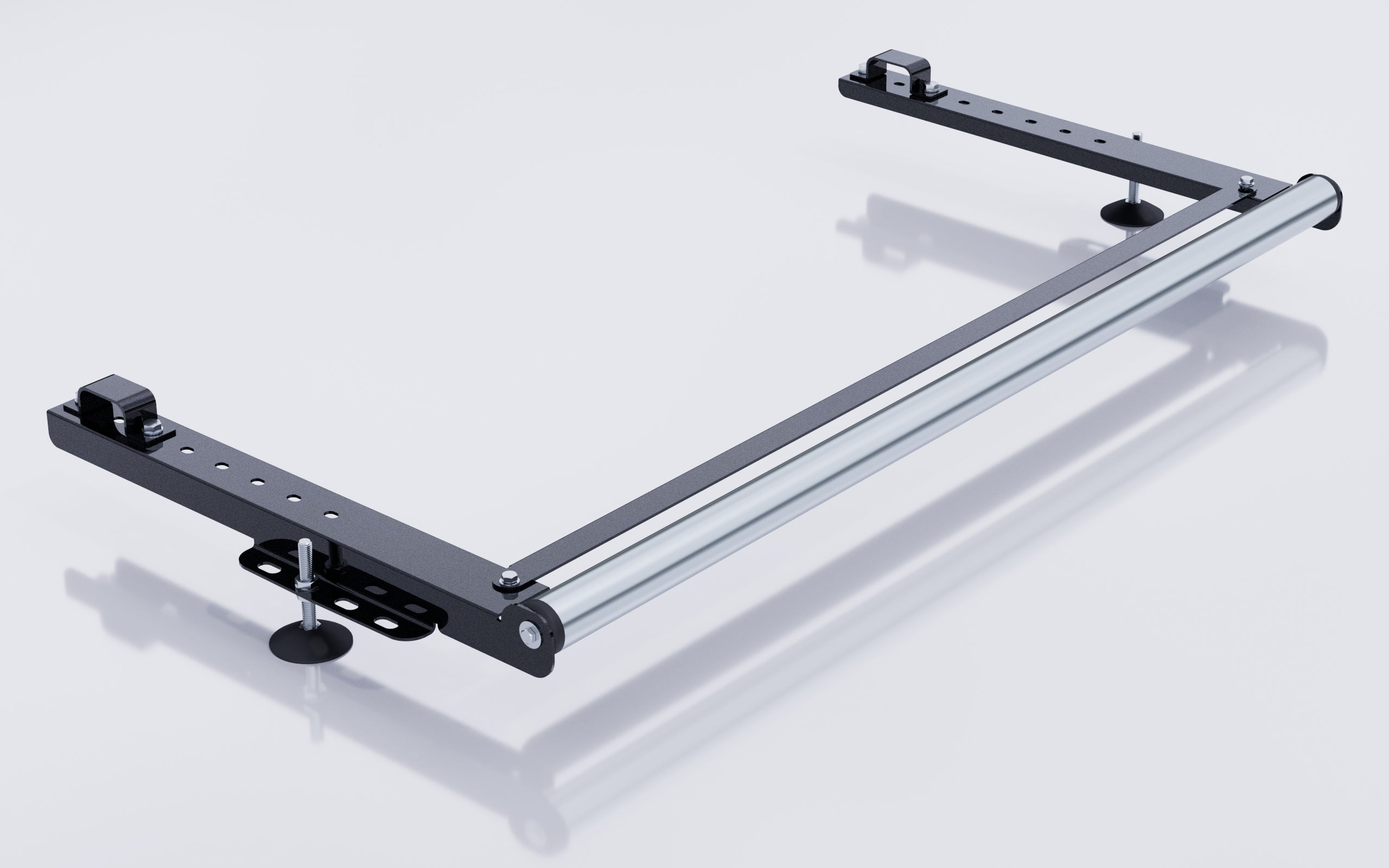Ford Custom Roof Rack, 3 bars & Roller  (MK1  2012 - 2023) -TITAN WorkReady