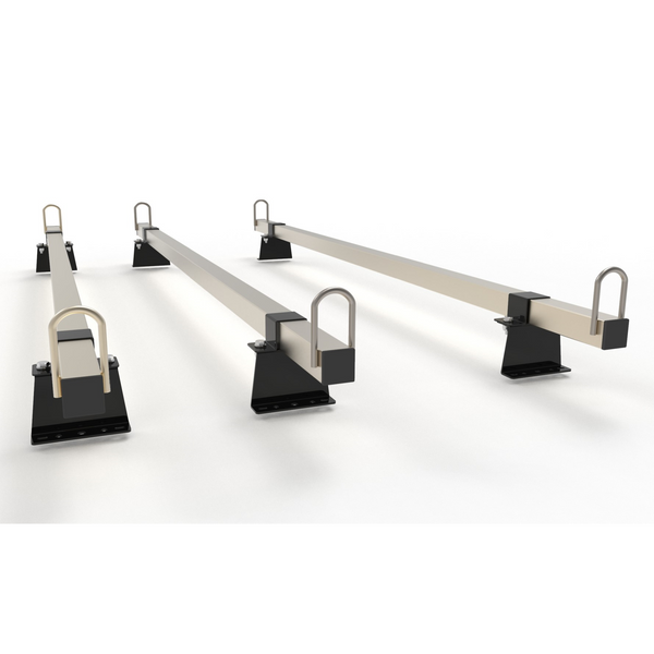 Toyota Proace Roof Rack 3 Bars for Mk2 XS (2016-onward) - TITAN Construction Grade