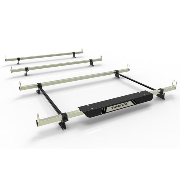 Nissan Primastar Roof Rack 4 Bars for Mk1 (2001-2014) - TITAN 40-40 Construction Grade